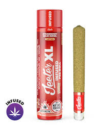 Jeeter | Strawberry Sour Diesel | Quad-Infused Joint | 2g