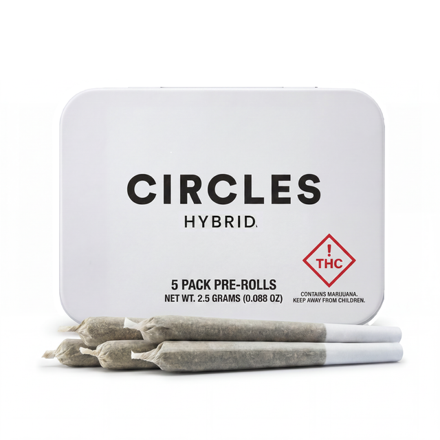 Meadow Mood  Preroll 5-pack Circles 