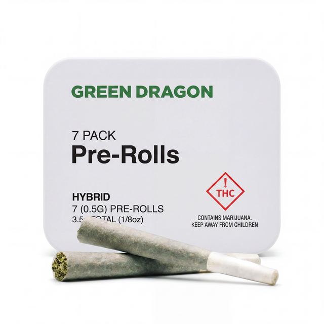 FRSTD FRT PNCH Preroll 7-pack Green Dragon FRSTD FRT PNCH Preroll 7-pack Green Dragon