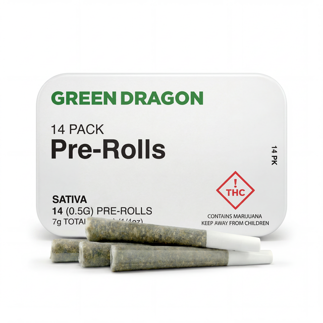 DRGN Fire Preroll 14-Pack