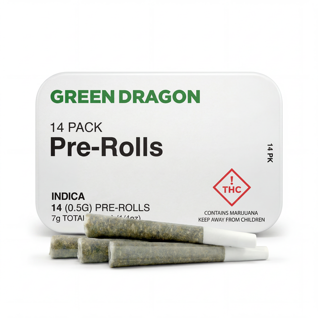 El Chivo Preroll 14-pack Green Dragon