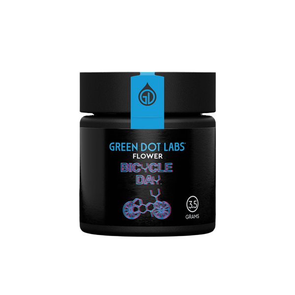 Bicycle Day Green Dot Labs