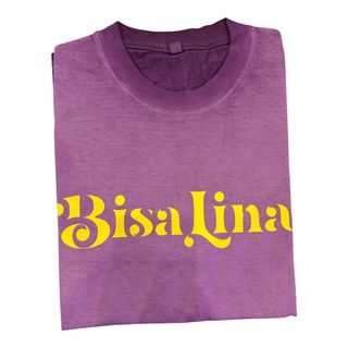 Purple + Yellow Bisa Lina T-Shirt Bisa Premium