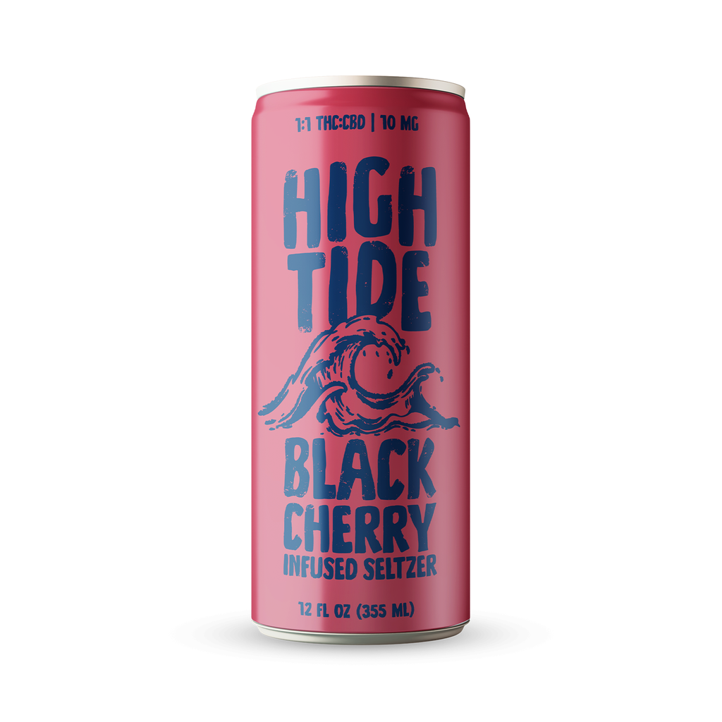 High Tide Black Cherry 1:1 Seltzer 10mg Beverage