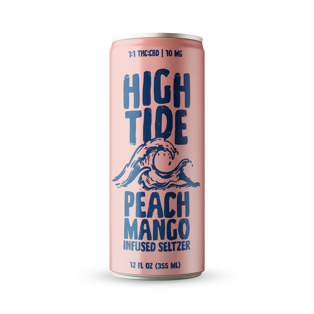 High Tide Peach Mango 1:1 Seltzer 10mg Beverage
