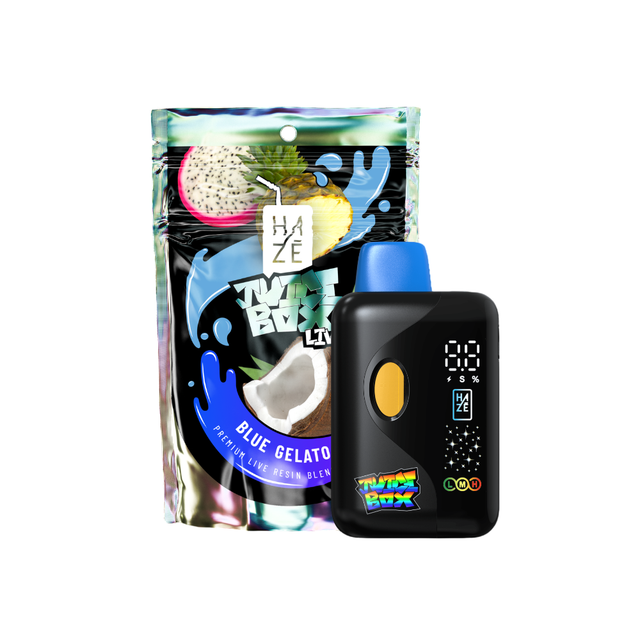 Juice Box Blue Gelato All-In-One Hazé