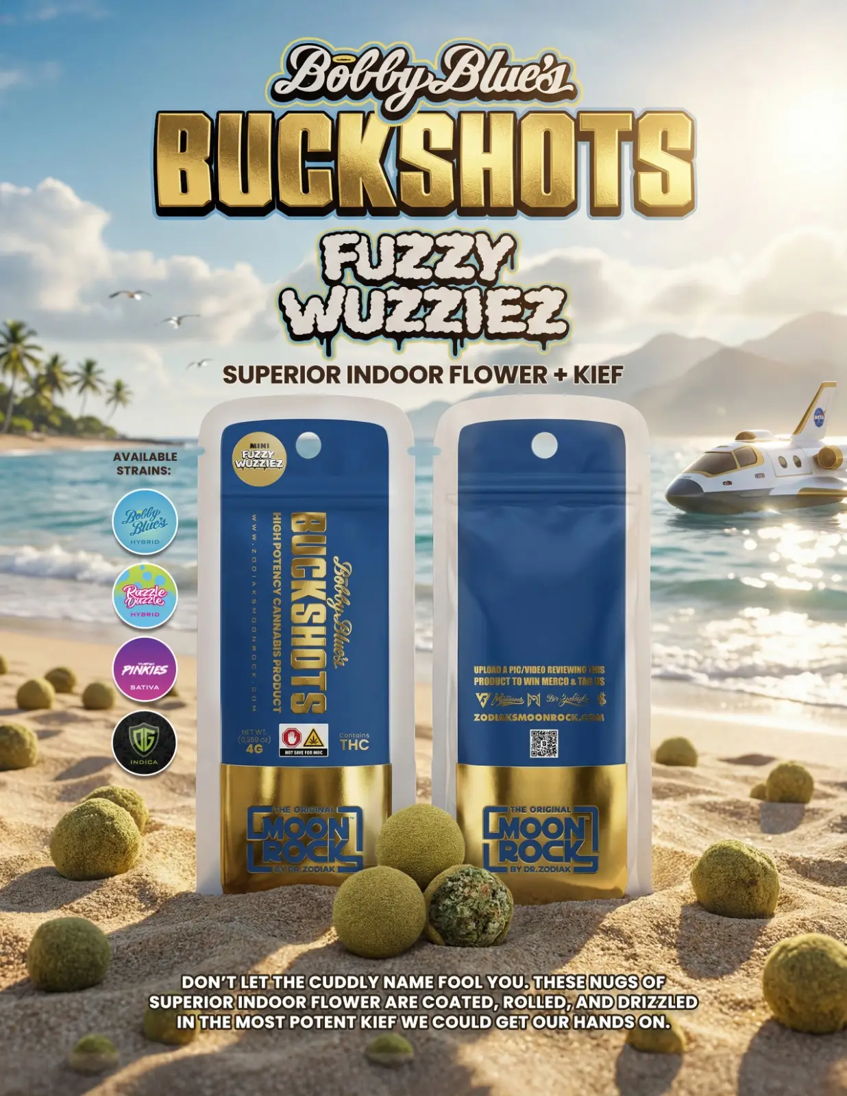 Pinkies Bobby Blue's Buckshots