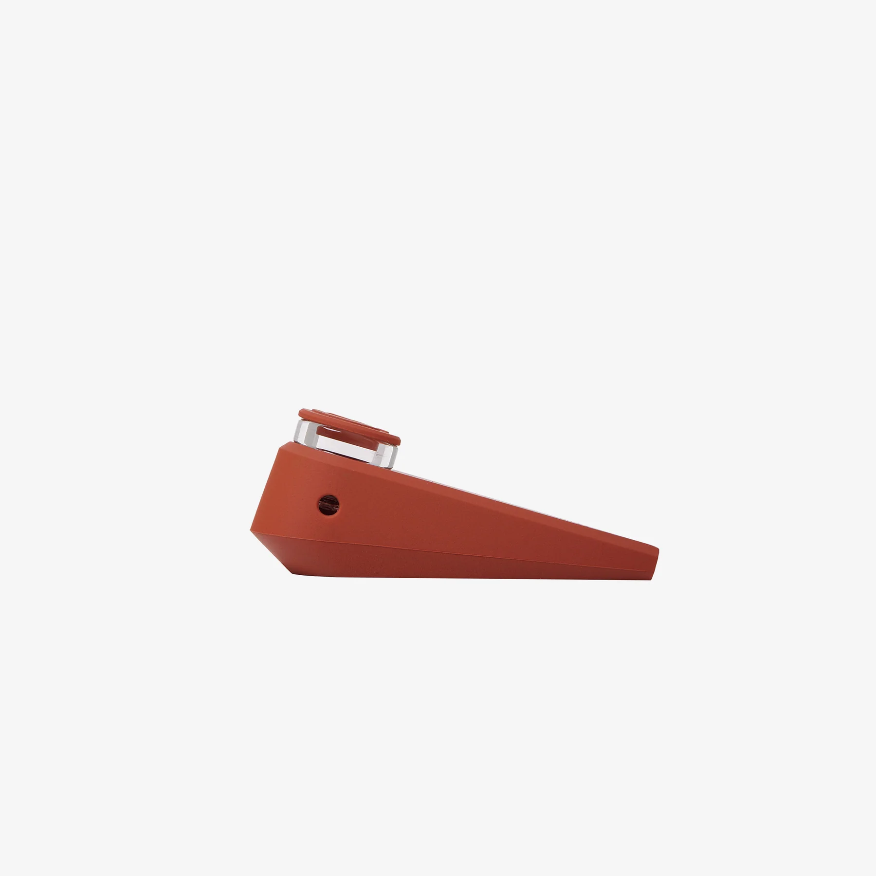 Soft Glass Token Silicone Hand Pipe Pipes, Sienna - image 2