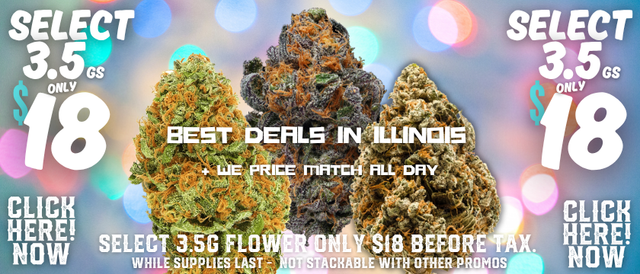 Cannabis Promo, Cannabis Sales, Cannabis Discounts, Cannabis on Sale, $18 3.5g!