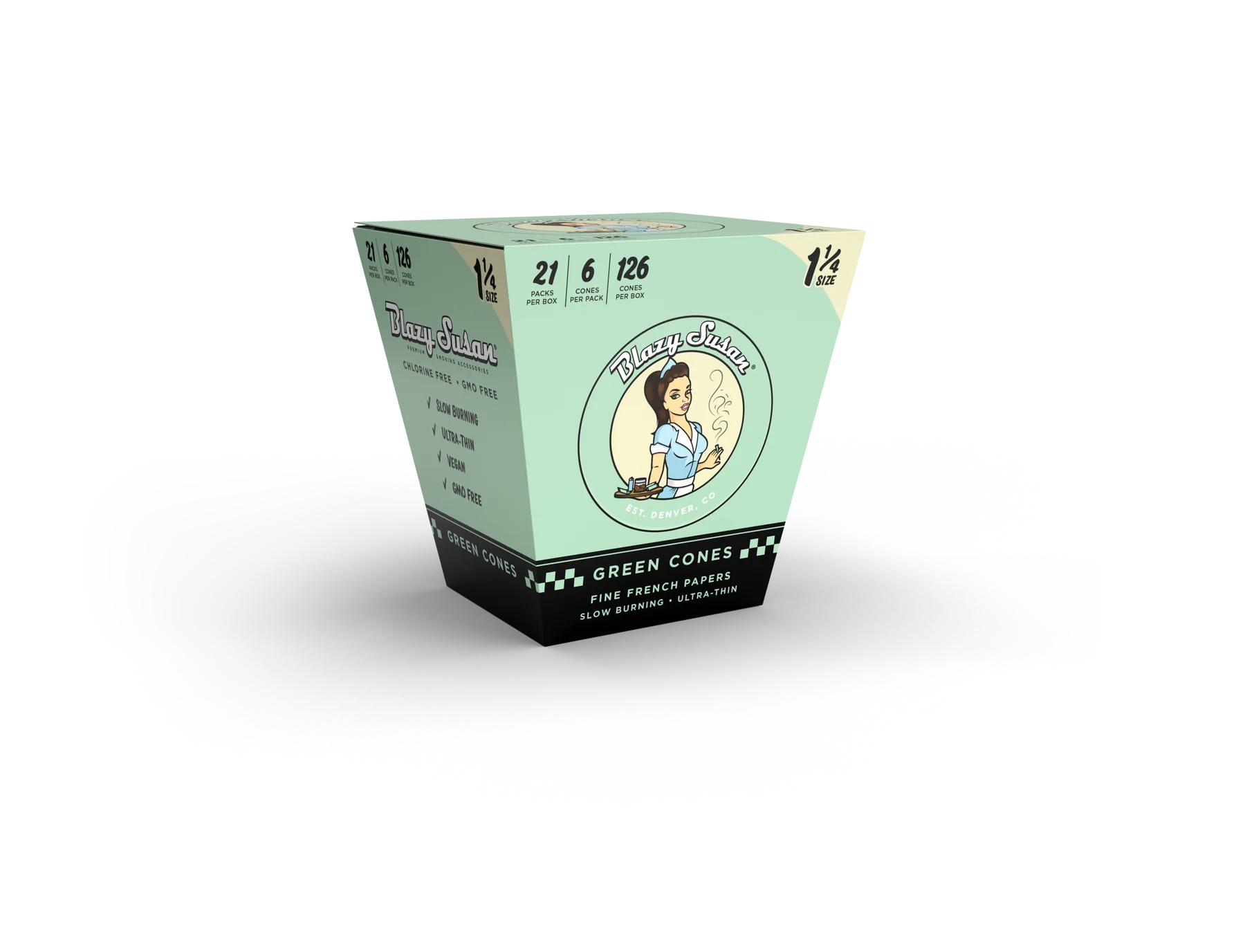 1 1/4 inch Green Cones product