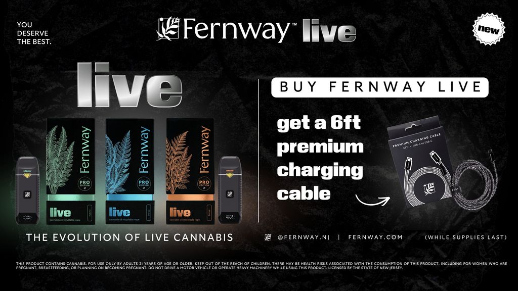 Free Charging Cable with Fernway Live Vapes