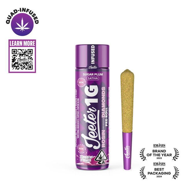Sugar Plum Infused Joint Jeeter Sugar Plum Infused Joint Jeeter