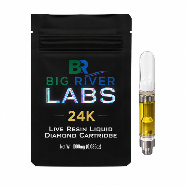 Vape Cart | 24K | Liquid Diamond |  Big River