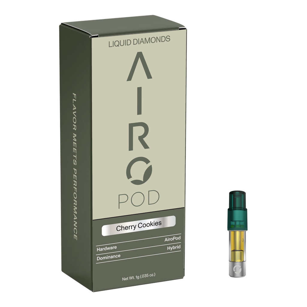 Airo Cherry Cookies Liquid Diamonds Pod Vape, 1g