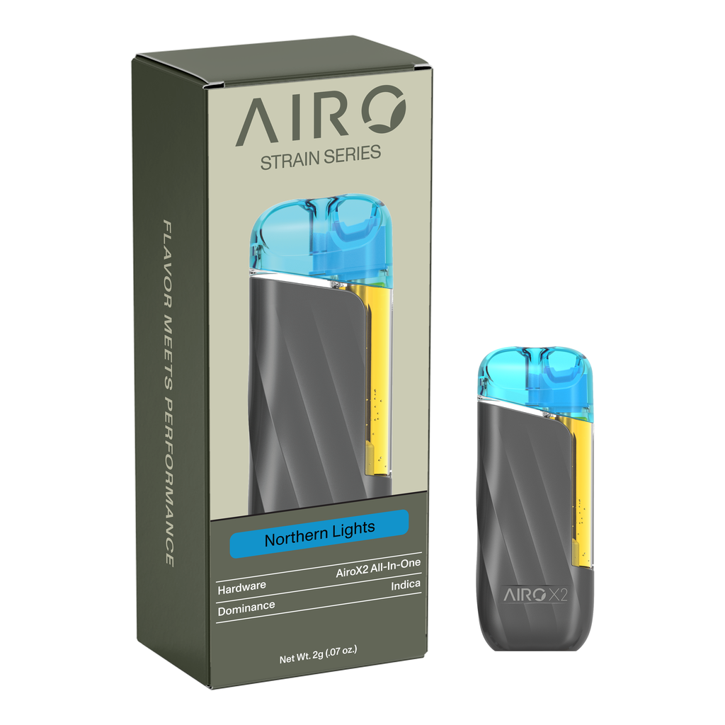 AiroX Strain Series Northern Lights All-In-One Vape, 2g