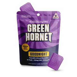 Gummies | Goodnight Grape | 2:1 THC:CBN Green Hornet