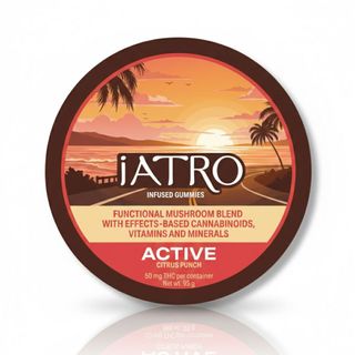 Gummies | Functional Mushrooms | Active | Citrus Punch | THC:CBD:THCV iATRO