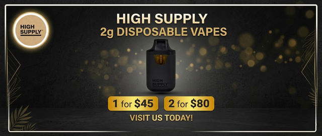 Cannabis Promo, Cannabis Sales, Cannabis Discounts, Cannabis on Sale, 2 for $80 HS 2g Disposables