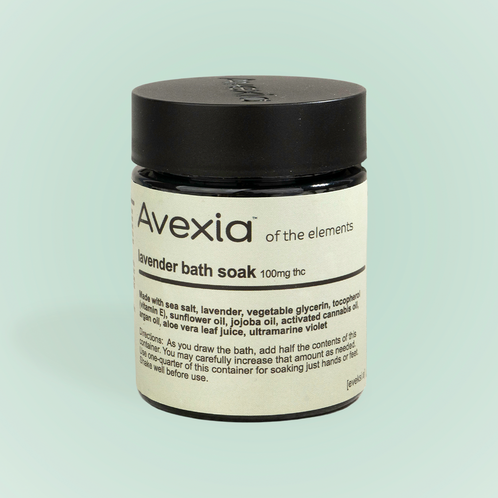 Avexia Lavender Epsom Salt Soak 100mg