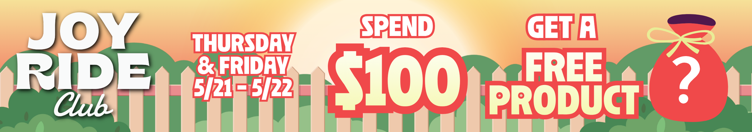 Cannabis Promo, Cannabis Sales, Cannabis Discounts, Cannabis on Sale, Spend $100, Get Mystery Product