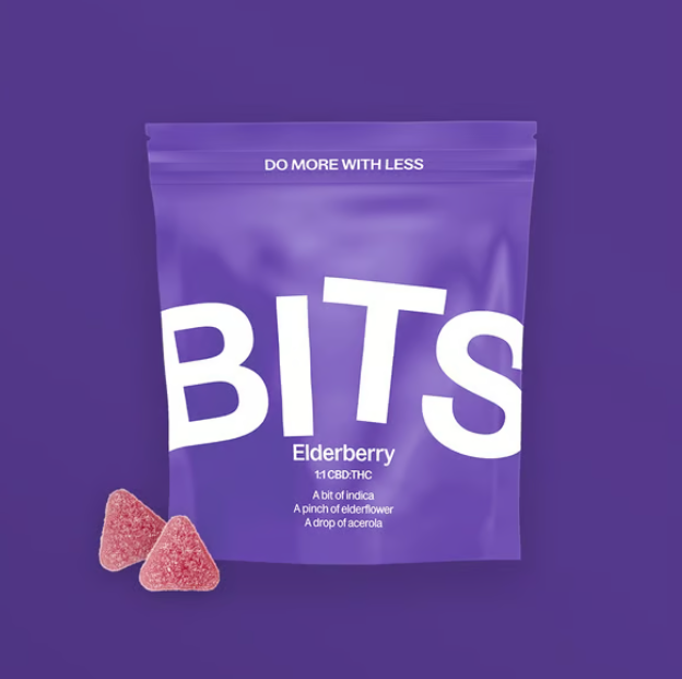 Elderberry Wellness 1:1 CBD:THC Bits