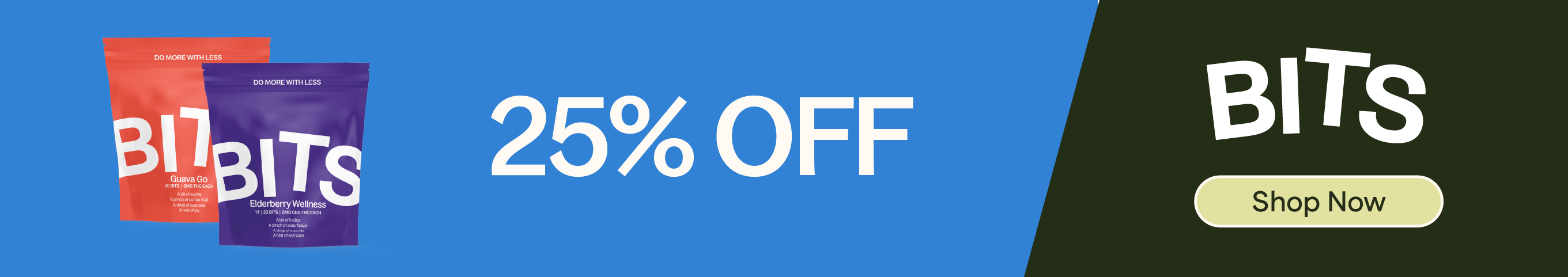 25% OFF Bits