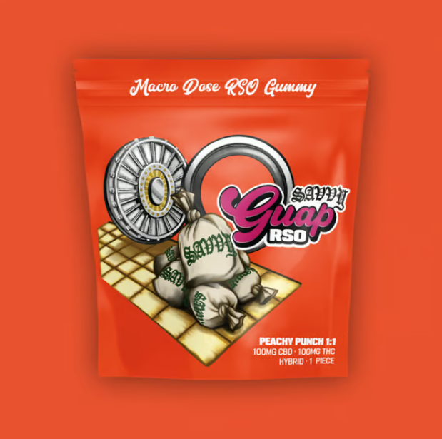 Guap - Peachy Punch 1:1 CBD:THC Savvy
