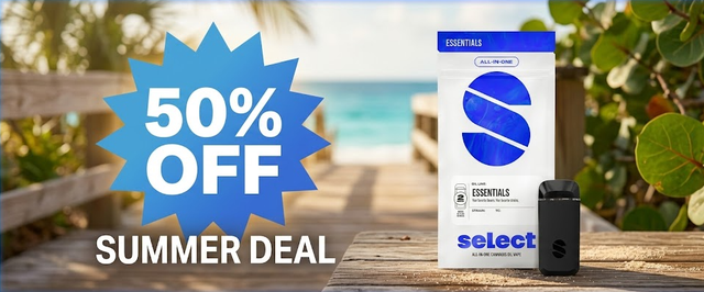 Cannabis Promo, Cannabis Sales, Cannabis Discounts, Cannabis on Sale, 50% Off Select Briq 2g
