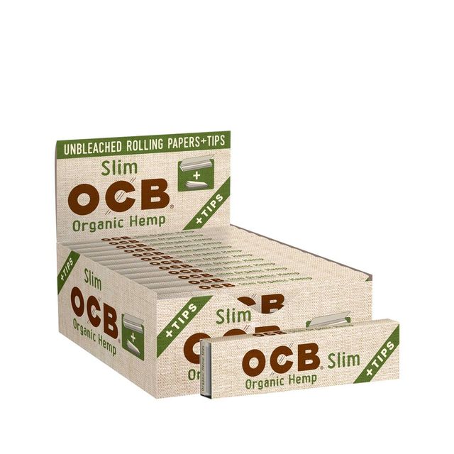 Slim Organic Hemp + Tips OCB