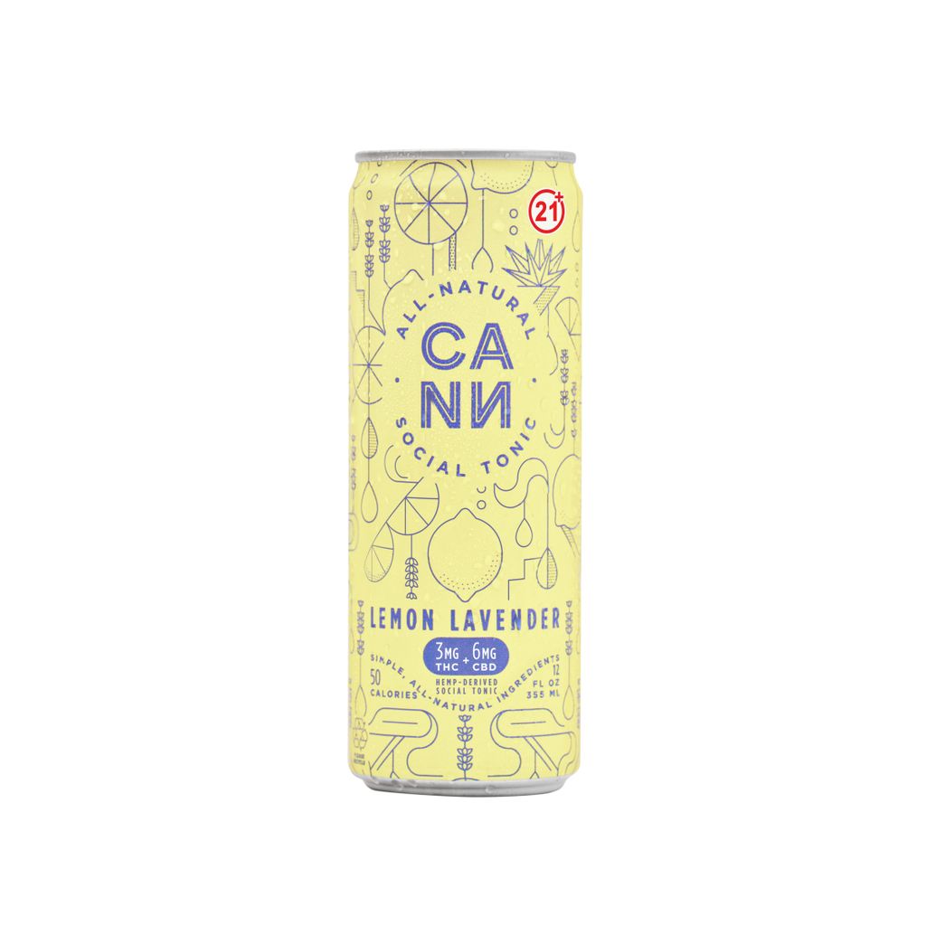 CANN Lemon Lavender Seltzer 3mg