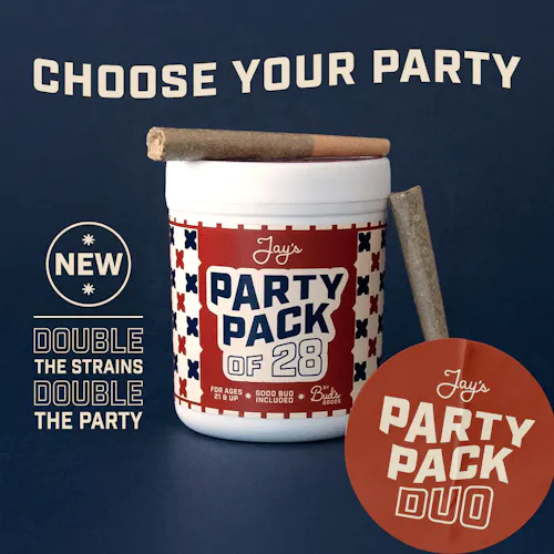 Party Pack Duo - Jack Herer & Red Zlushiez Jay's