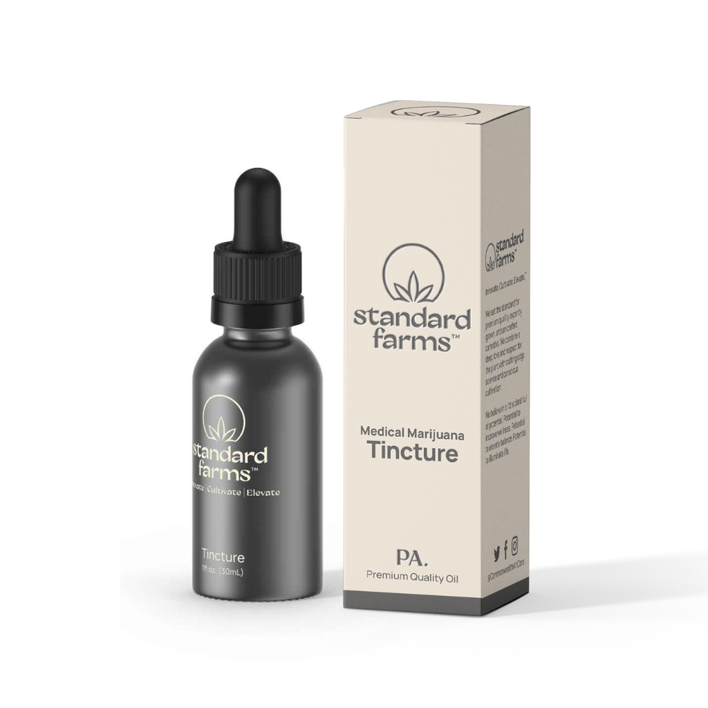 Standard Farms THC Rosin THC Sublingual Tincture, 1000mg, 30ml