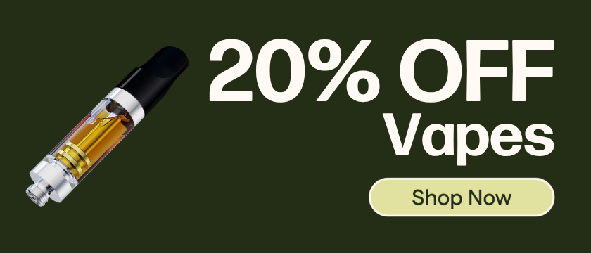 20% OFF Vapes: Cheetah, Later Days, Fernway & More