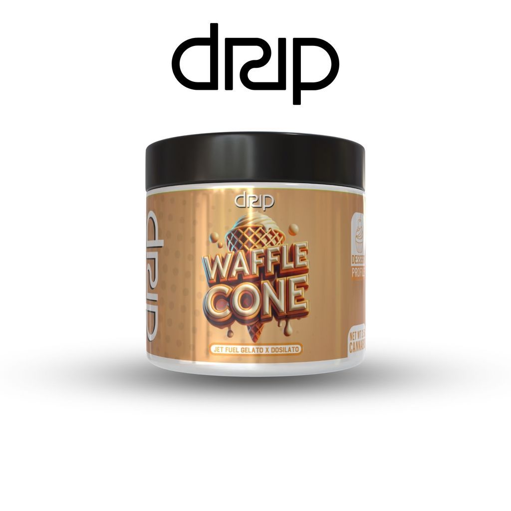 Drip Waffle Cone Flower, 3.5g