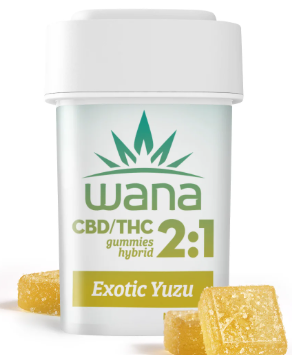 Exotic Yuzu | 100mg 10Pk THC : CBD Wana