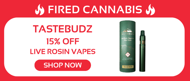 Cannabis Promo, Cannabis Sales, Cannabis Discounts, Cannabis on Sale, Tastebudz Vapes: 15% OFF