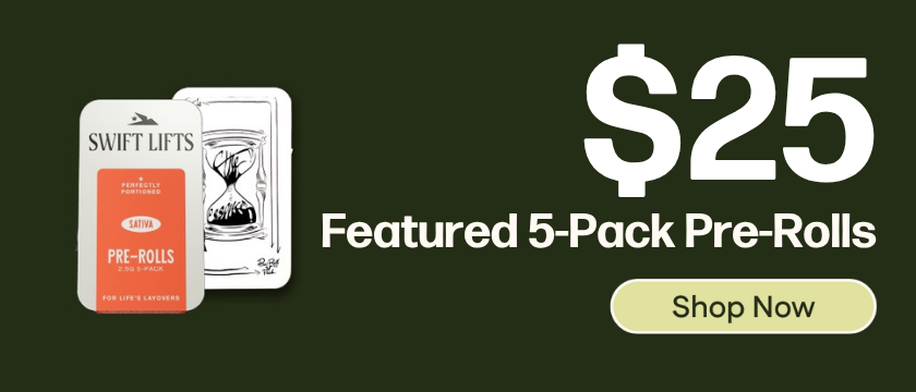 $25 Featured 2.5g Pre-Roll Packs