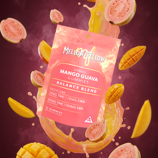 Mango Guava 1:1 THC:CBD Mellow Fellow