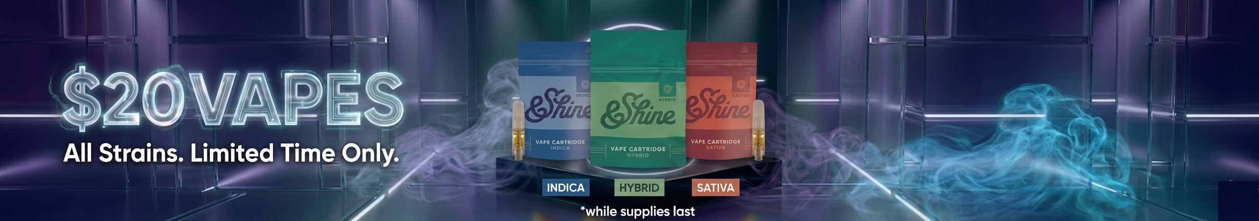 Cannabis Promo, Cannabis Sales, Cannabis Discounts, Cannabis on Sale, 20 Vapes