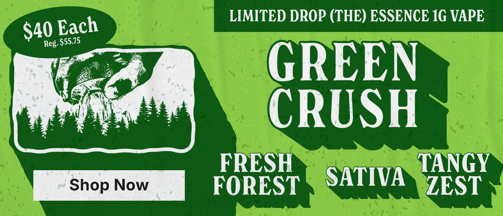 $40 (the) Essence Green Crush 1g Vape