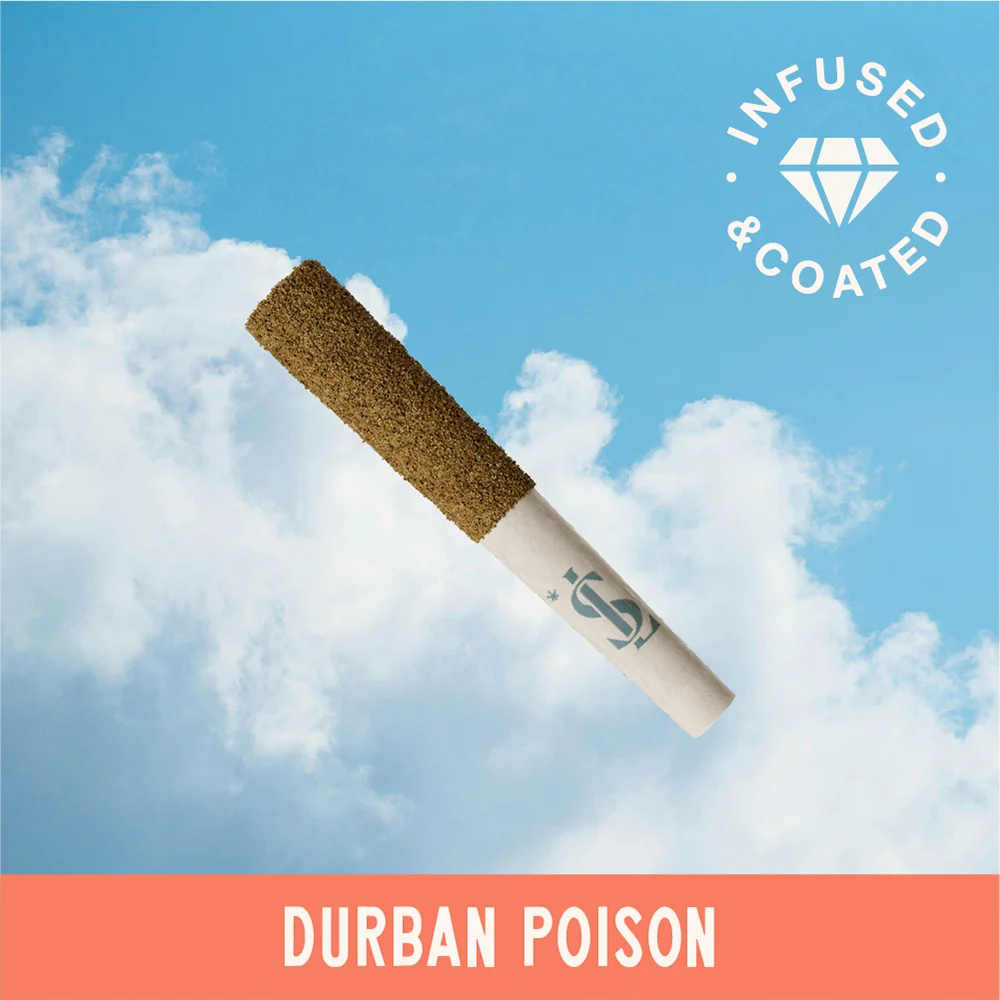 Swift Lifts Short Lifts Infused & Coated Durban Poison Infused Pre-Roll Multipack, 2.5g, 5pk - image 2