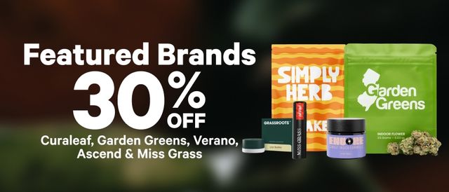 Cannabis Promo, Cannabis Sales, Cannabis Discounts, Cannabis on Sale, 30% Off Featured Brands