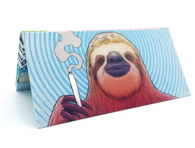 "Samuel the Sloth" by Tim Molloy King Size Slim Tips & ZZZ's
