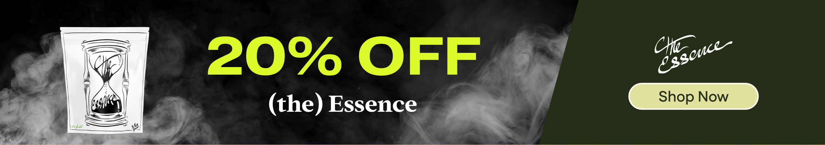 20% OFF (the) Essence