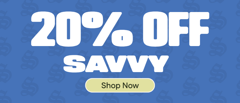 20% OFF Savvy