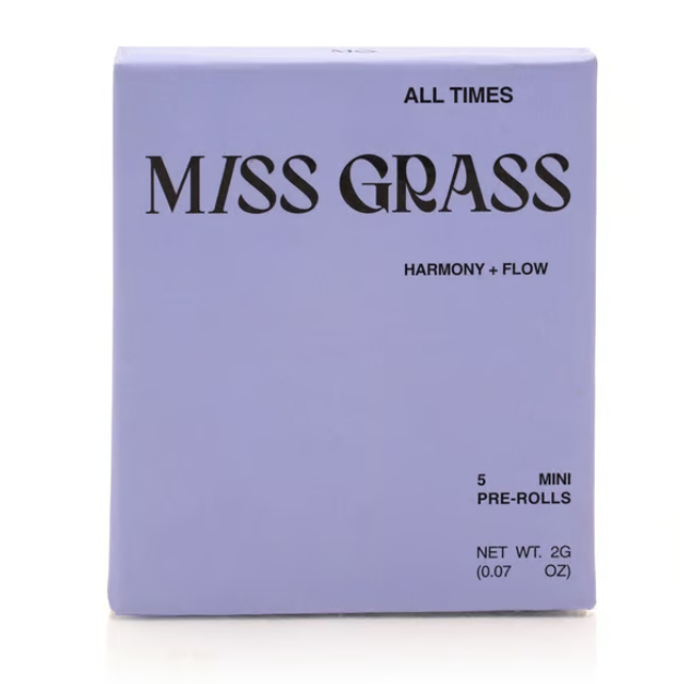 Miss Grass All Times Lemon Thai OG Pre-Roll Multipack, 2g [5pk}