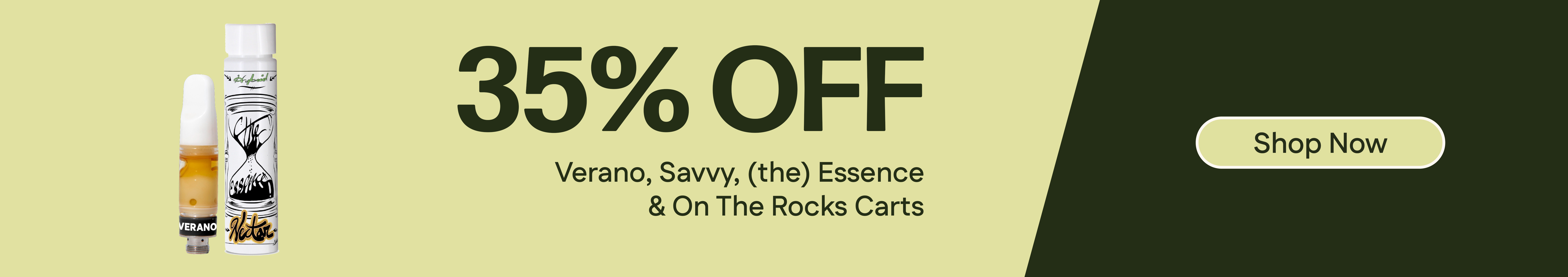 35% Off Verano, Savvy, (the) Essence & On The Rocks Carts