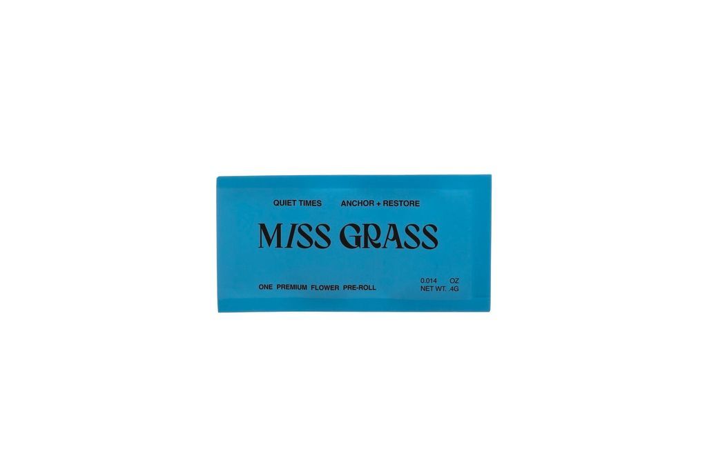 Miss Grass Quiet Times Gelato Rntz Spark Pre-Roll Single, 0.4g, 1pk