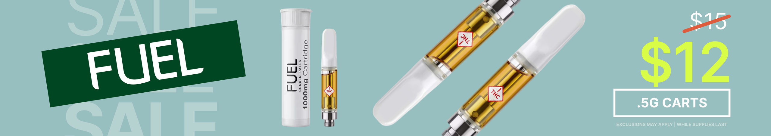Cannabis Promo, Cannabis Sales, Cannabis Discounts, Cannabis on Sale, Fuel 0.5G $12 - TODAY ONLY!