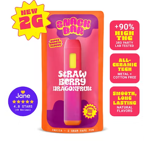 Strawberry Dragonfruit  Snackbar